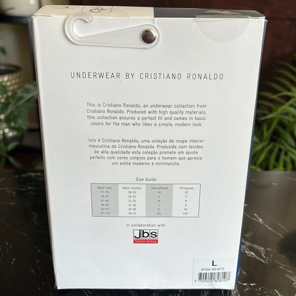 🩵💙🩶CR7 Cristiano Ronaldo Men’s Essential Trunk-3p- Multi-L-NWT - Picture 12 of 14